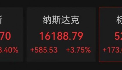 美股集体高开,全线大涨!英伟达涨超7%