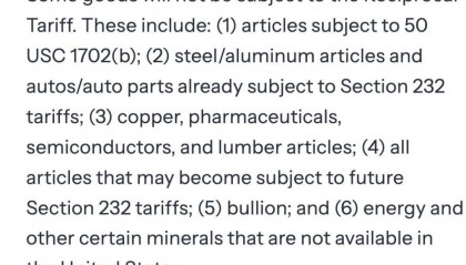 最新消息!特朗普豁免上千种产品关税
