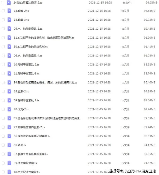 名校视频讲解！病理生理学