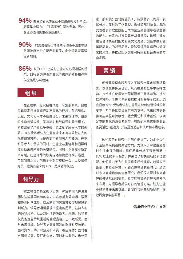 未来管理趋势年度报告2024