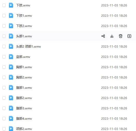 人体《局部解剖学》视频全集，名师讲解，抓紧收藏