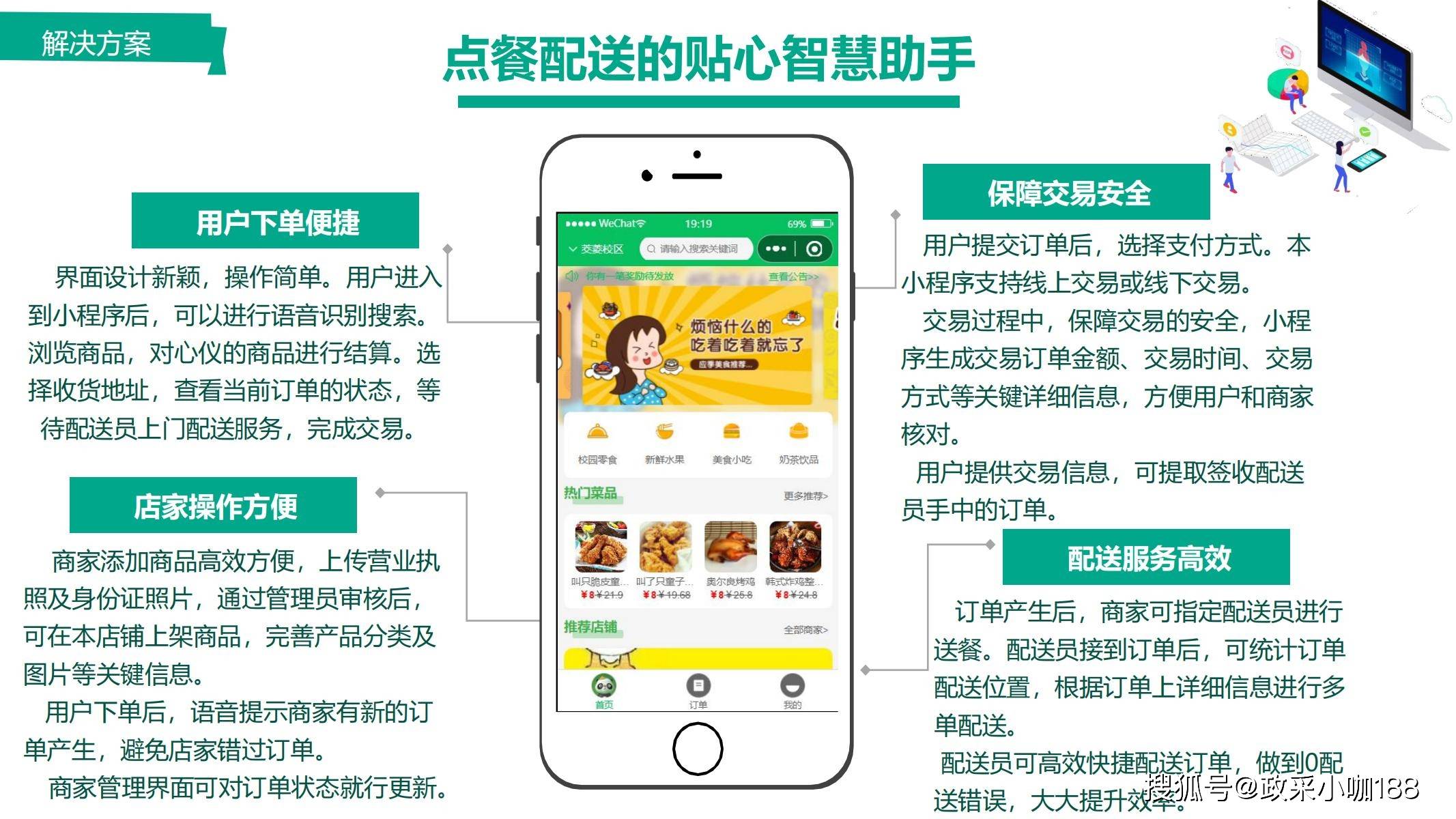 校园外卖软件APP开发/校园外卖小程序制作多少钱？