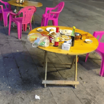 天降莴笋！长沙两男子吃宵夜遭遇高空抛物砸到餐桌上，谁扔的？谁担责？