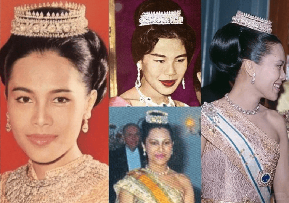 泰国王太后诗丽吉去世，留下19顶奢华王冠和她的传奇一生